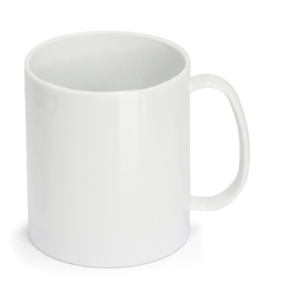 Caneca Polímero Branca Duo Personalizados