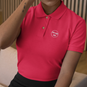 Polo Feminina Piquet Duo Personalizados Rosa Pink